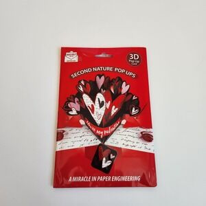 Second Nature Pop Ups 3D You're My Valentine Heart Bouquet Pop Up Card Mailer